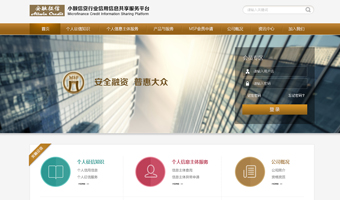 安融惠眾征信系統(tǒng)網(wǎng)站設(shè)計(jì)